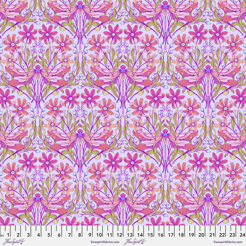 Tula Pink - Moon Garden - Dragon Your Feet Dusk
